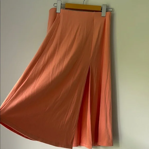 Wilfred Coral High Waist Midi Skirt size Small - Picture 3 of 5